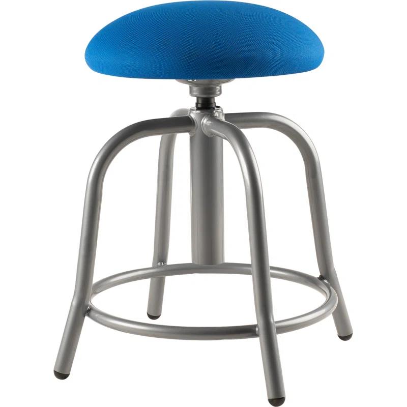 National Public Seating Adjustable Height Ergonomic Lab Stool with Footring