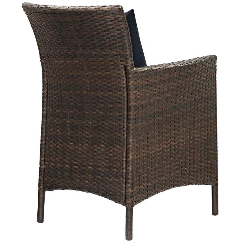 Modway Modway Conduit Outdoor Patio Wicker Rattan Dining Armchair (Set of 2)