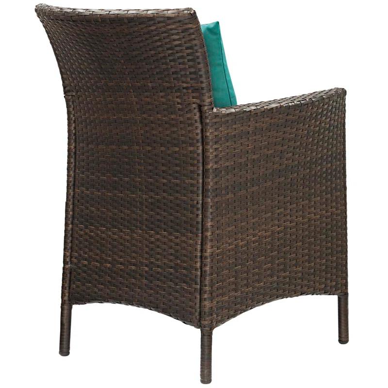 Modway Modway Conduit Outdoor Patio Wicker Rattan Dining Armchair (Set of 2)