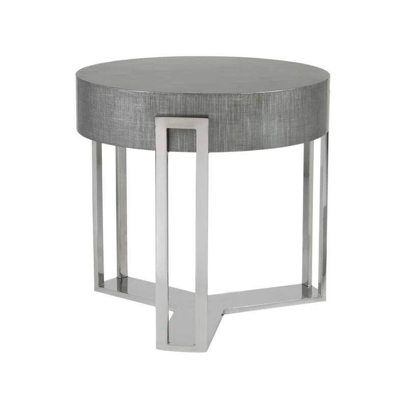 Signature Designs Iridium Round End Table