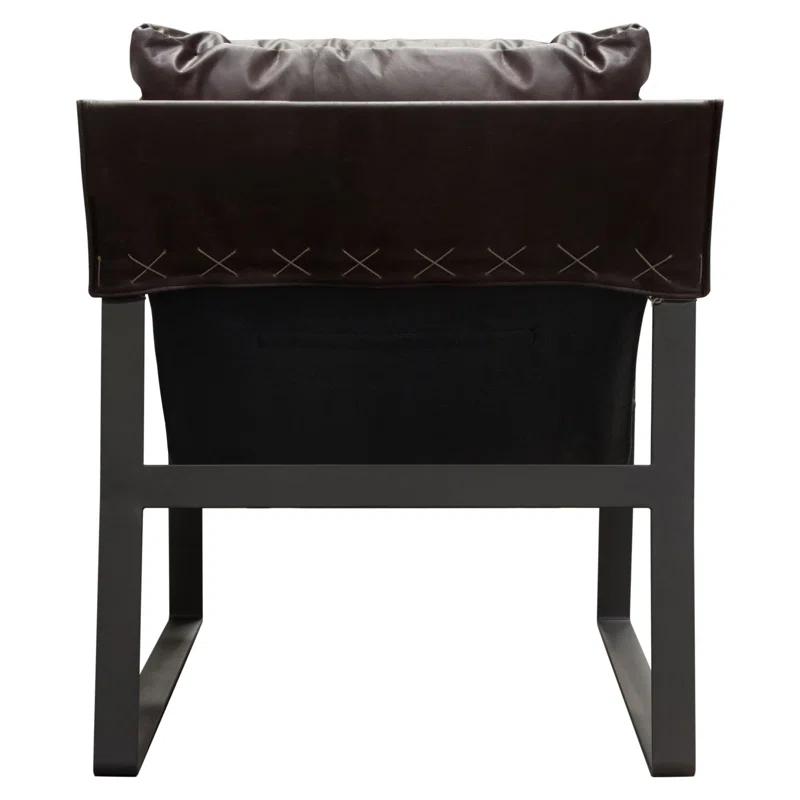 Diamond Sofa Miller Leather Armchair