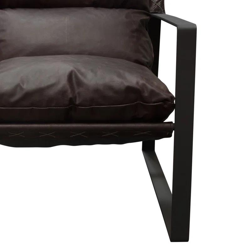 Diamond Sofa Miller Leather Armchair