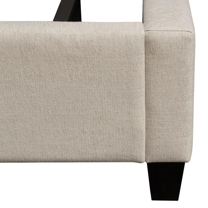 Diamond Sofa Devon Upholstered Panel Bed