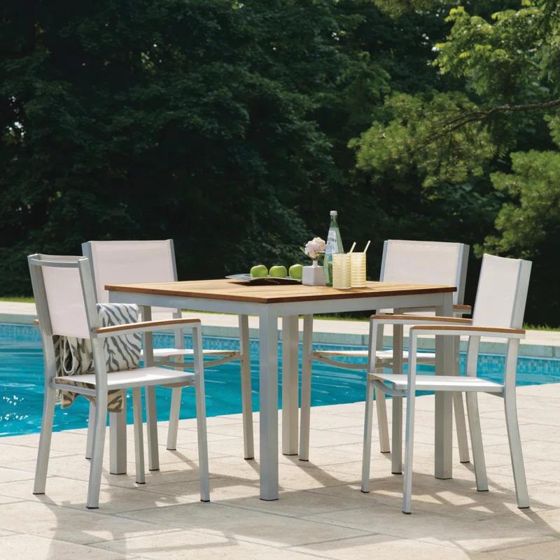 Travira Stacking Patio Arm Chair