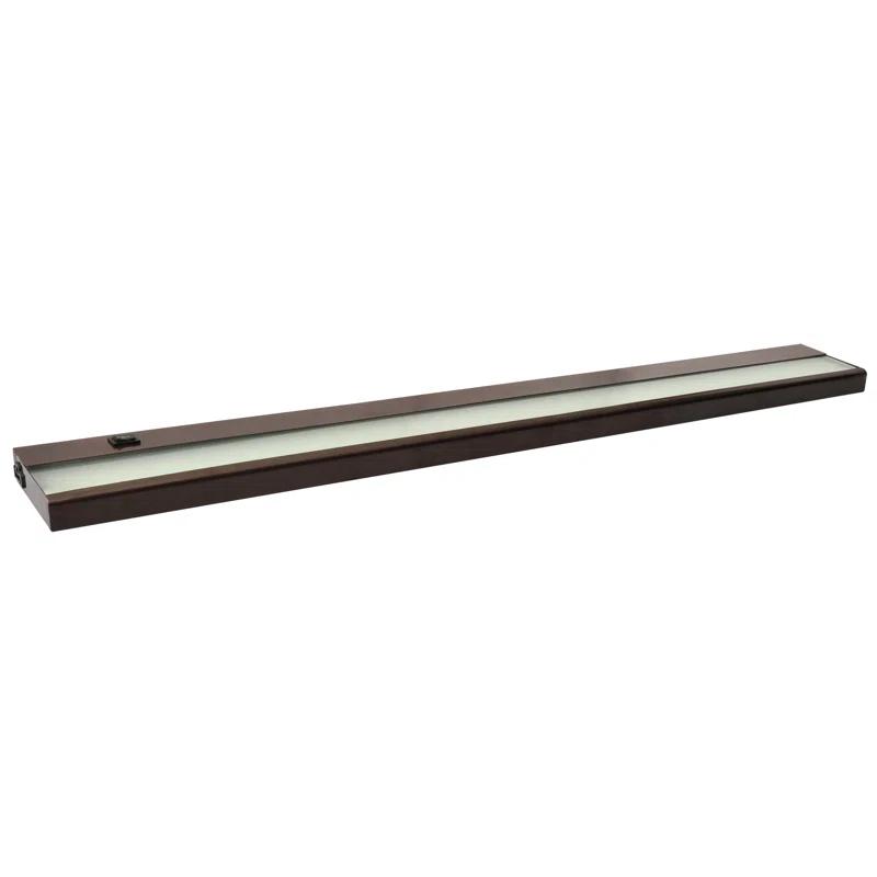 Amax Lighting LEDUC42BRZ Portable LED 3.5'' Under Cabinet Linkable Light Bar