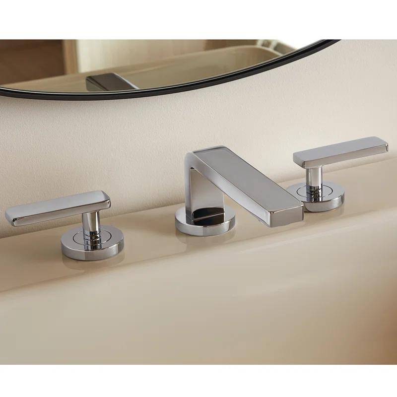 Vector Widespread Bathroom Faucet with Drain Assembly