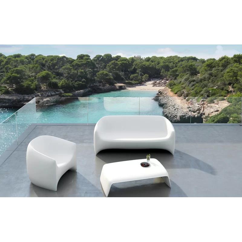 Stefano Giovannoni Conceptual Red Blow Coffee Table for Indoor/Outdoor