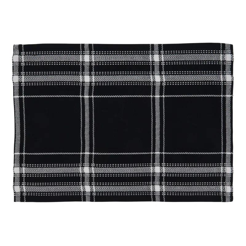 Gracie Oaks Tamiami 4 Piece Cotton Placemat Set | Wayfair