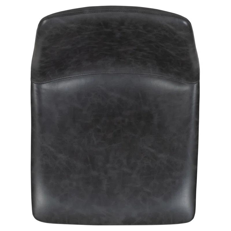 Flash Furniture Ringel Upholstered Counter Stool with Metal Frame