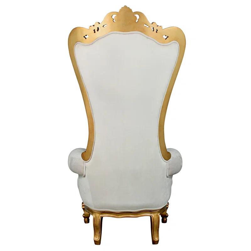 Design Toscano Contessa Baroque Wingback Chair