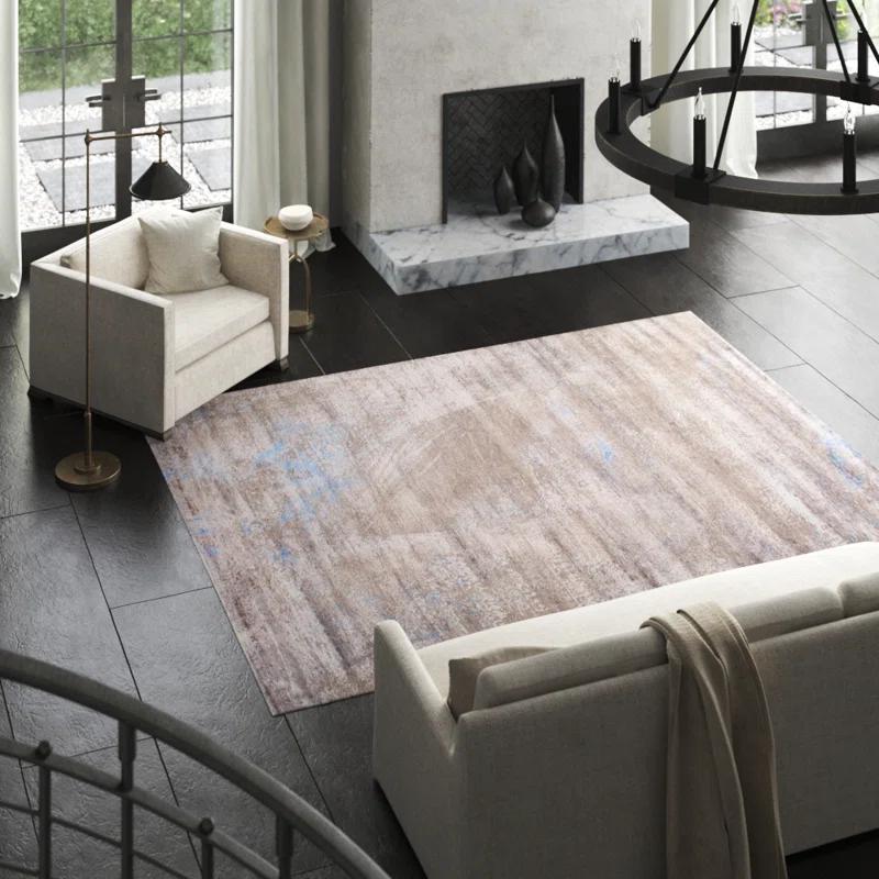 Cosmo Hand Knotted Abstract Rug