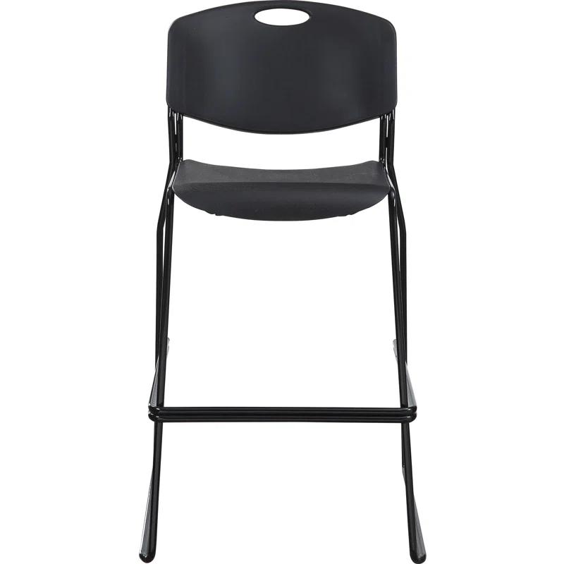 Lorell Hospitality Counter Stool with Metal Frame