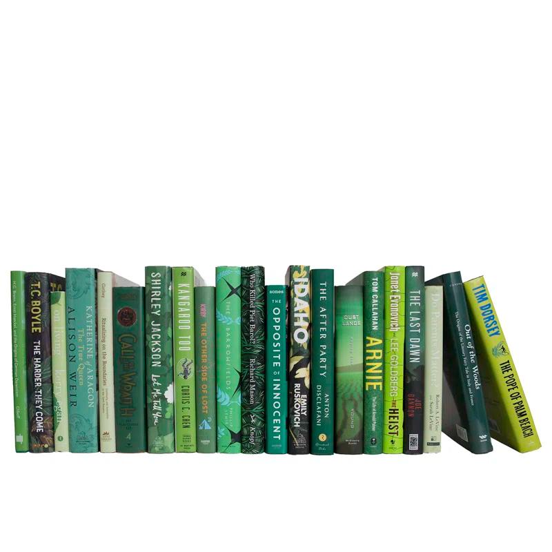 Booth & Williams Modern Fern Dust Jackets: Color By The Foot