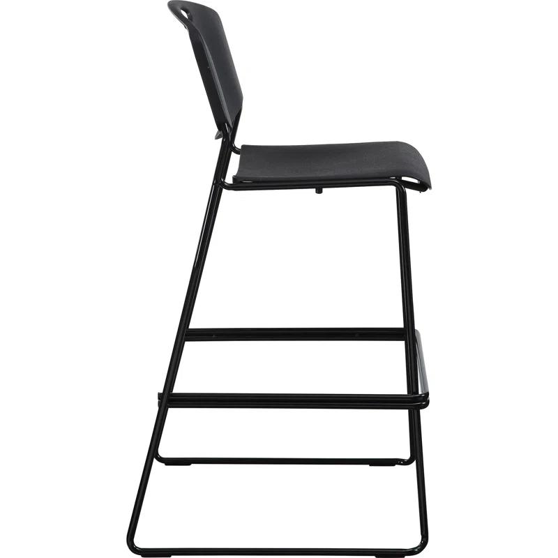 Lorell Hospitality Counter Stool with Metal Frame