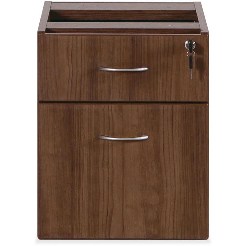 Lorell Essentials Series 15.5'' Wide 2 -Drawer File Cabinet