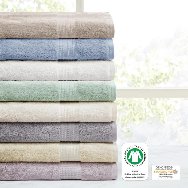 Kazimira Organic 100% Cotton 6 Piece Towel Set