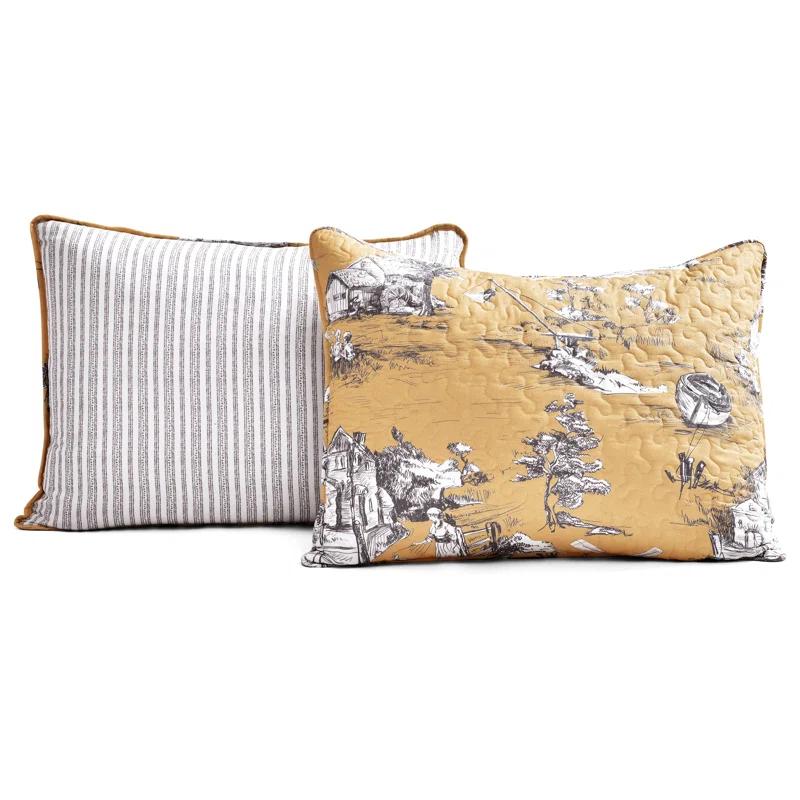 Reyna Reversible Quilt Set (Set of 3)
