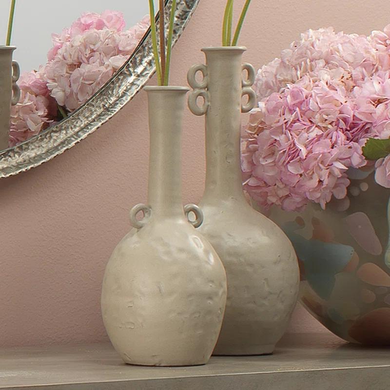 Babar 12'' Handmade Ceramic Table Vase