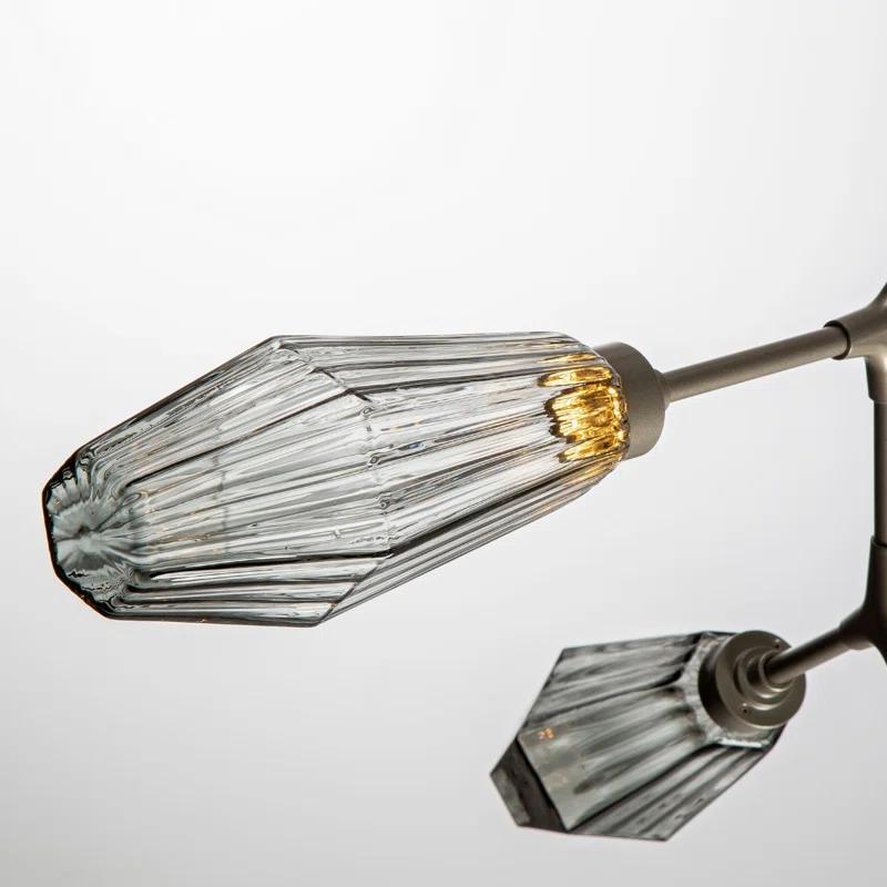 Aalto Dimmable LED Modern Linear Chandelier