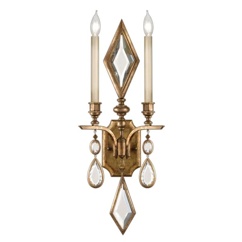 Encased Gems 29" Sconce