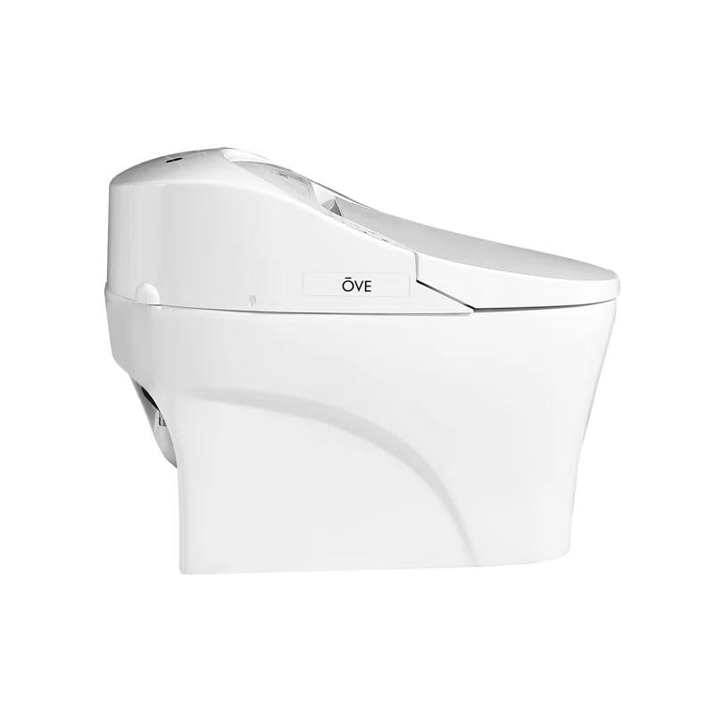 Ove Decors Virtuoso Tank Smart Toilet 1.28 GPF Elongated Bidet Toilet (Seat Included)