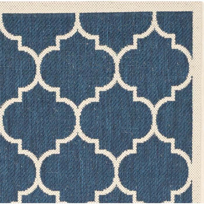 Courtyard Performance Geometric Rug