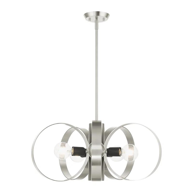 Babara 6 - Light Dimmable Geometric Chandelier