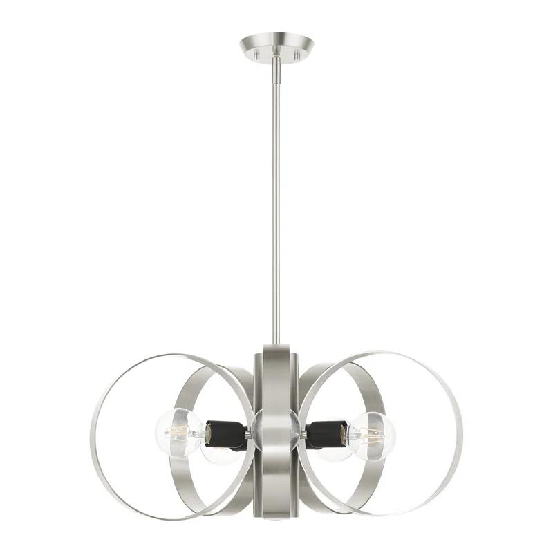 Babara 6 - Light Dimmable Geometric Chandelier