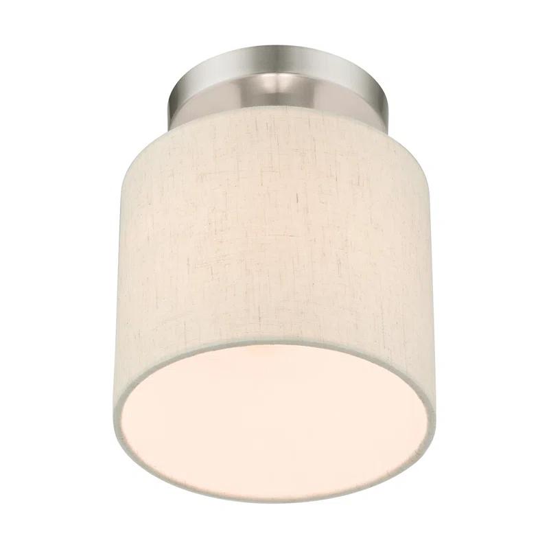 Darian Fabric Semi Flush Mount
