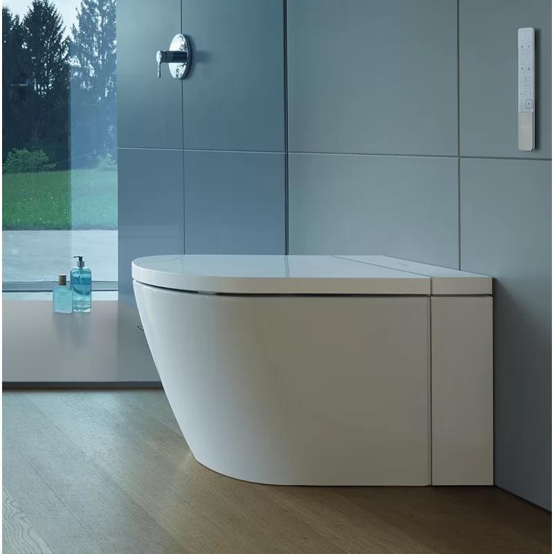 SensoWash Starck High-Efficiency Elongated Bidet Toilet with Dual Flush