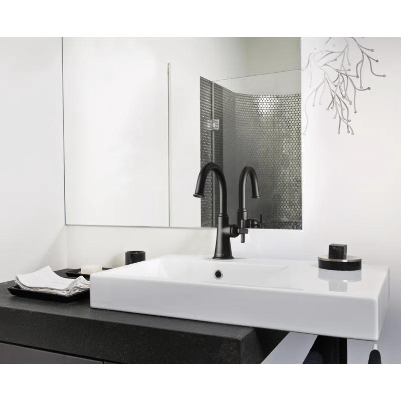 Momenti™ Single Hole Bathroom Faucet with Drain Assembly