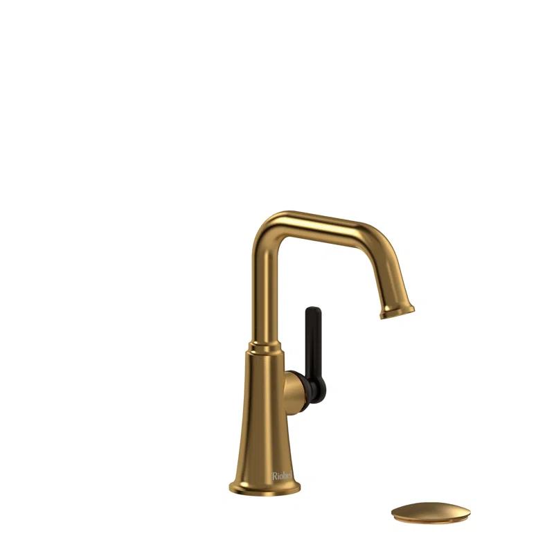 Momenti™ Single Hole Bathroom Faucet with Drain Assembly and U-Spout