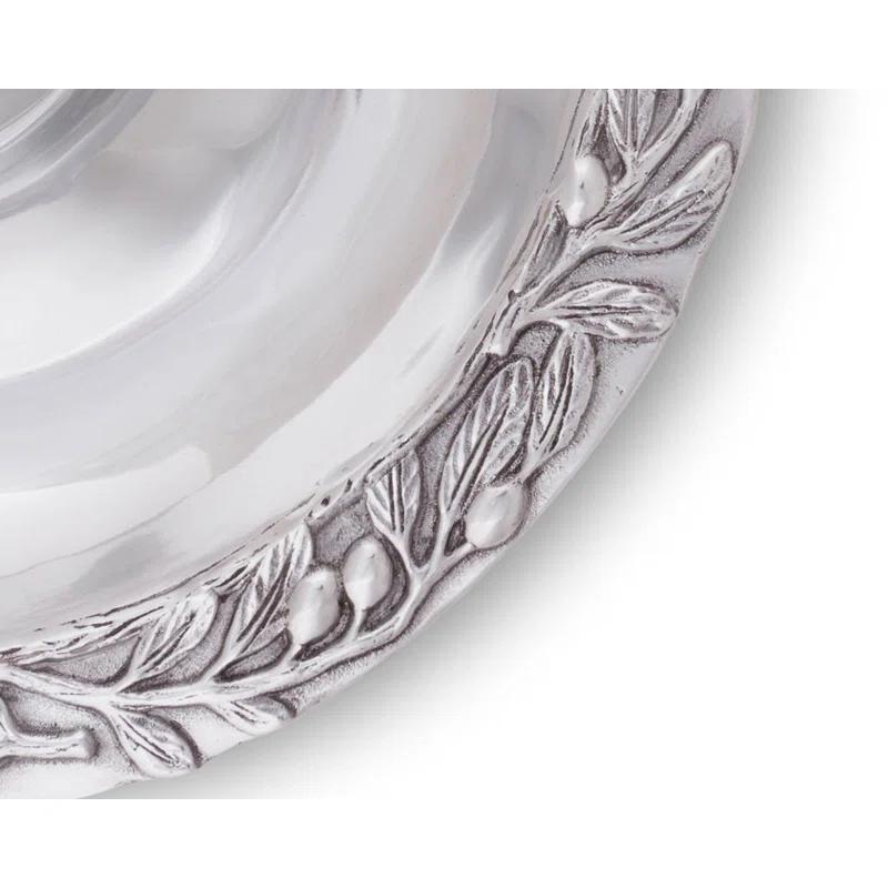 Arthur Court Designs Arthur Court Designs Tuscan Aluminum Chips And Dip Platter