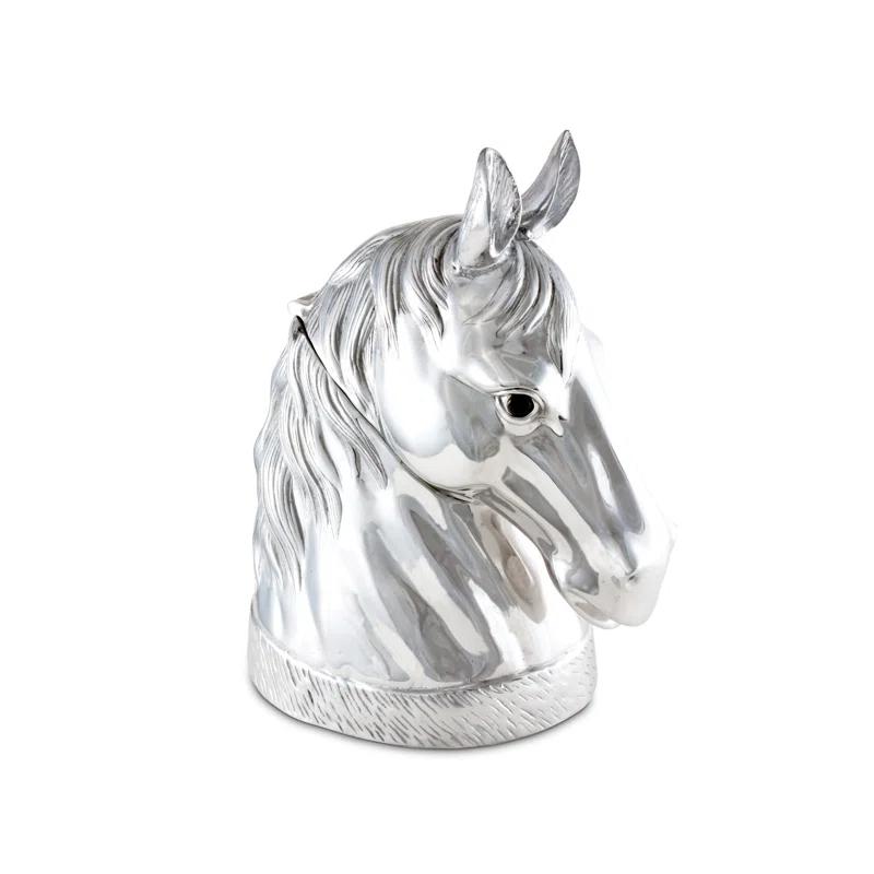 Arthur Court Designs Equestrian Aluminum Ice Bucket