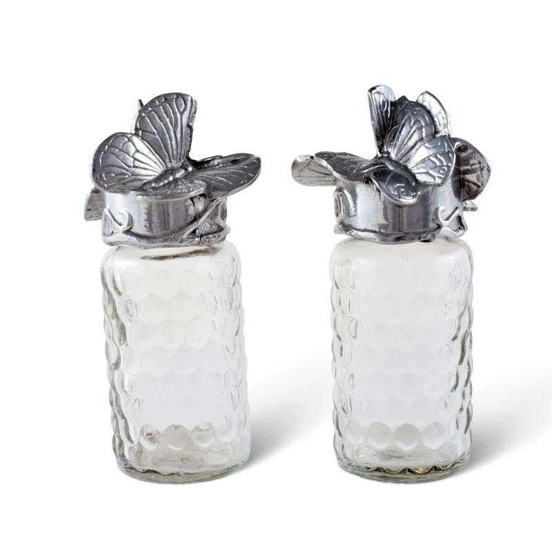 Arthur Court Designs Arthur Court Designs Butterfly 2 Piece Salt and Pepper Set