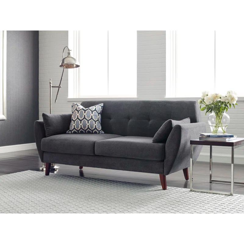 Serta Artesia Midcentury Modern Sofa with Tapered Legs