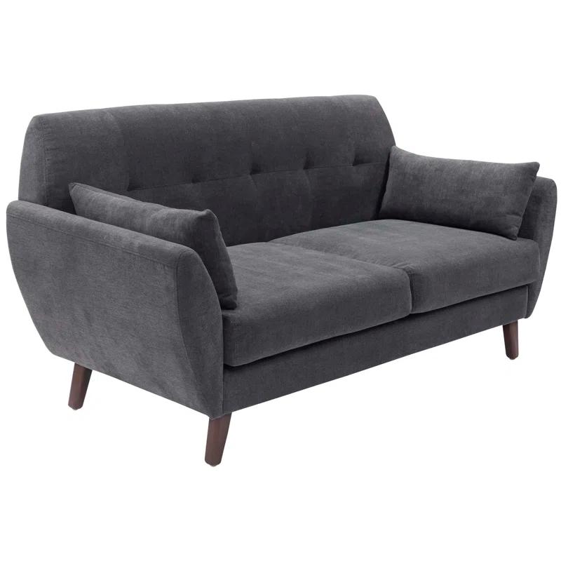 Serta Artesia Midcentury Modern Sofa with Tapered Legs
