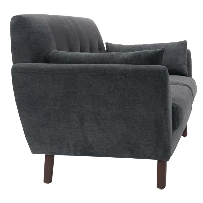 Serta Artesia Midcentury Modern Sofa with Tapered Legs