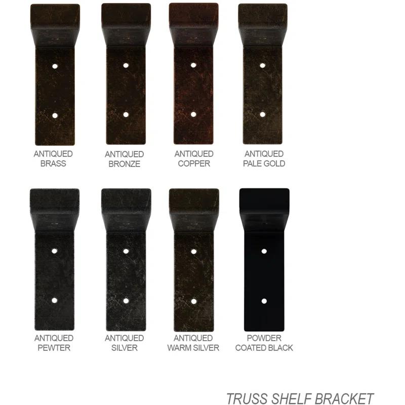 Ekena Millwork Steel Truss Shelf Bracket