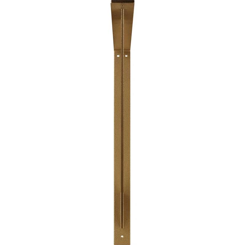 Ekena Millwork Traditional H 2'' W D Metal Bracket / Corbel