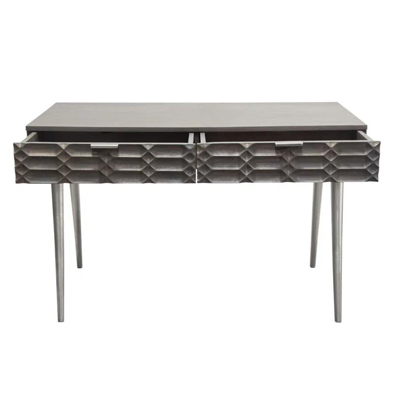 Petra Solid Wood Top Writing Desk