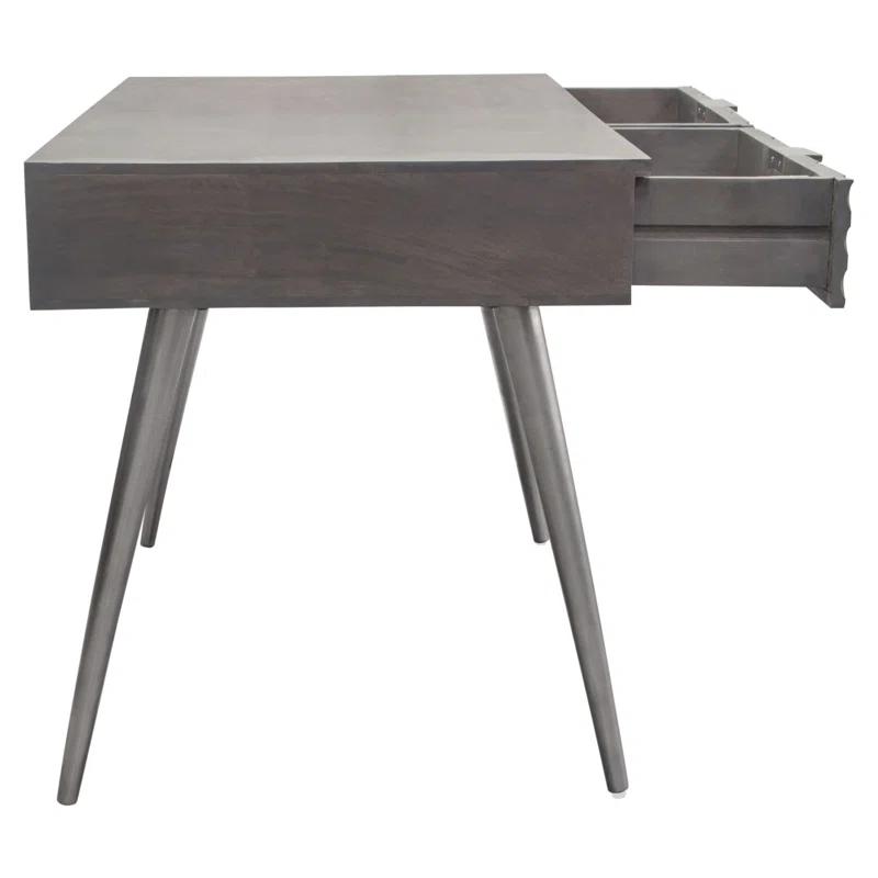 Petra Solid Wood Top Writing Desk