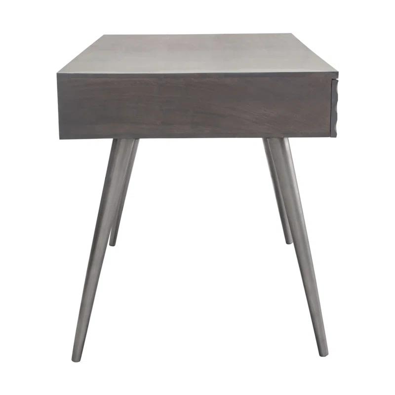 Petra Solid Wood Top Writing Desk