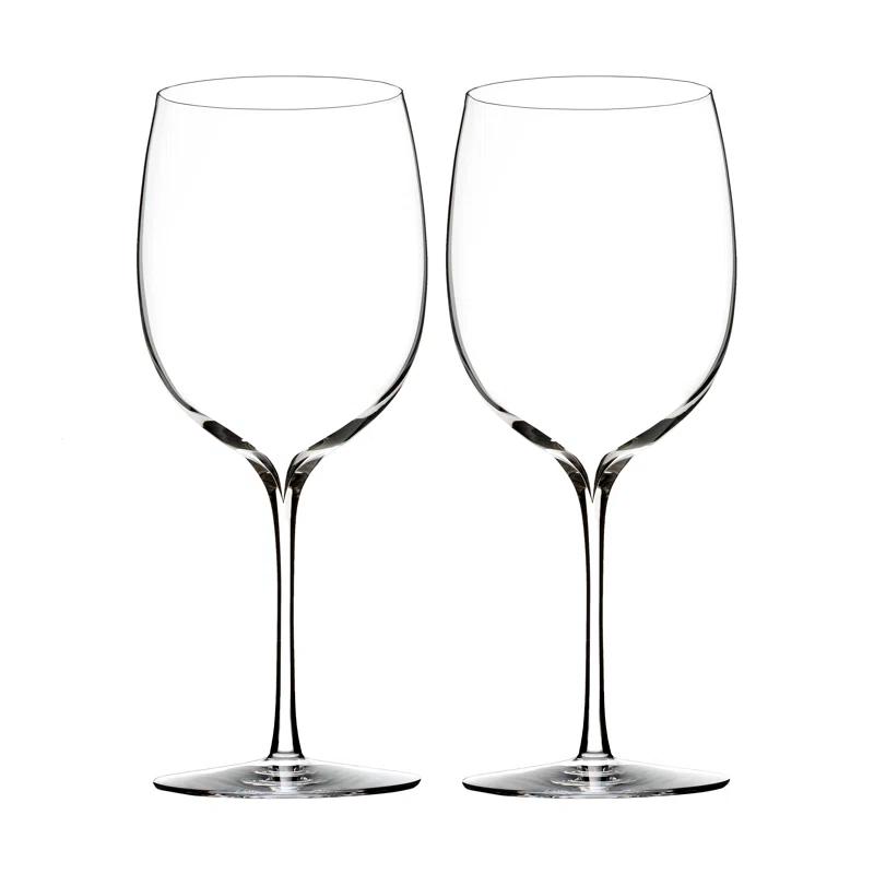 Waterford Elegance Bordeaux 21 fl oz (Set of 2)