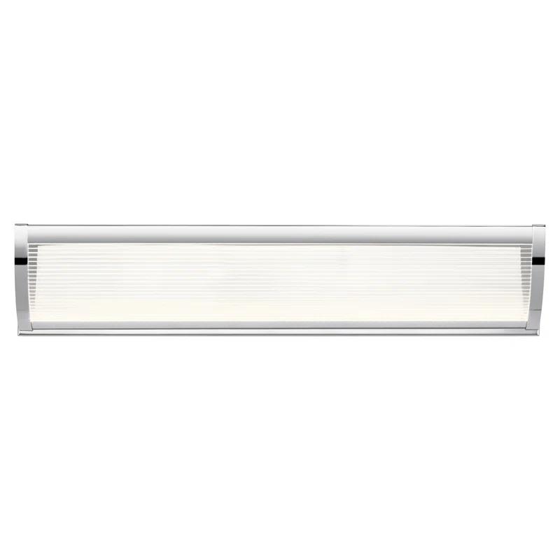 24 Inch 25W 1 Led Linear Bath Vanity-Chrome Finish Elan Lighting 85050Ch
