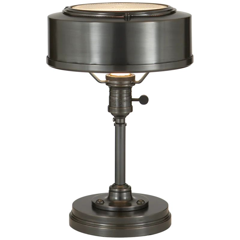 Henley Outdoor Bronze Task Table Lamp - 13" Height