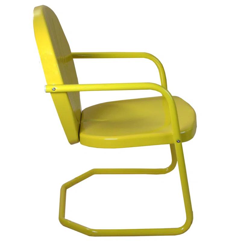 Northlight Seasonal 34-Inch Outdoor Retro Tulip Armchair