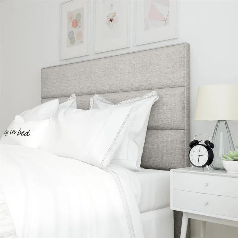 Elle Decor Stephanie Elle Decor Mid-Century Modern Nightstand with 2- Drawers for Storage
