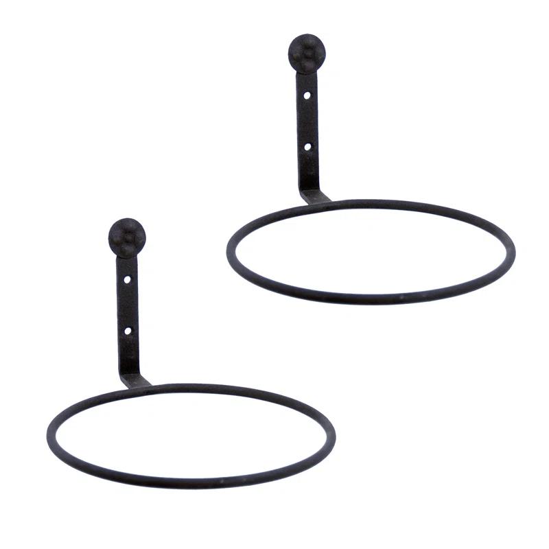 Metal Weather Resistant Bracket Plant Stand (Set of 2)