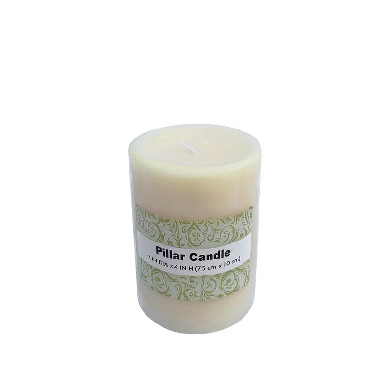 Jeco Inc. Unscented Pillar Candle